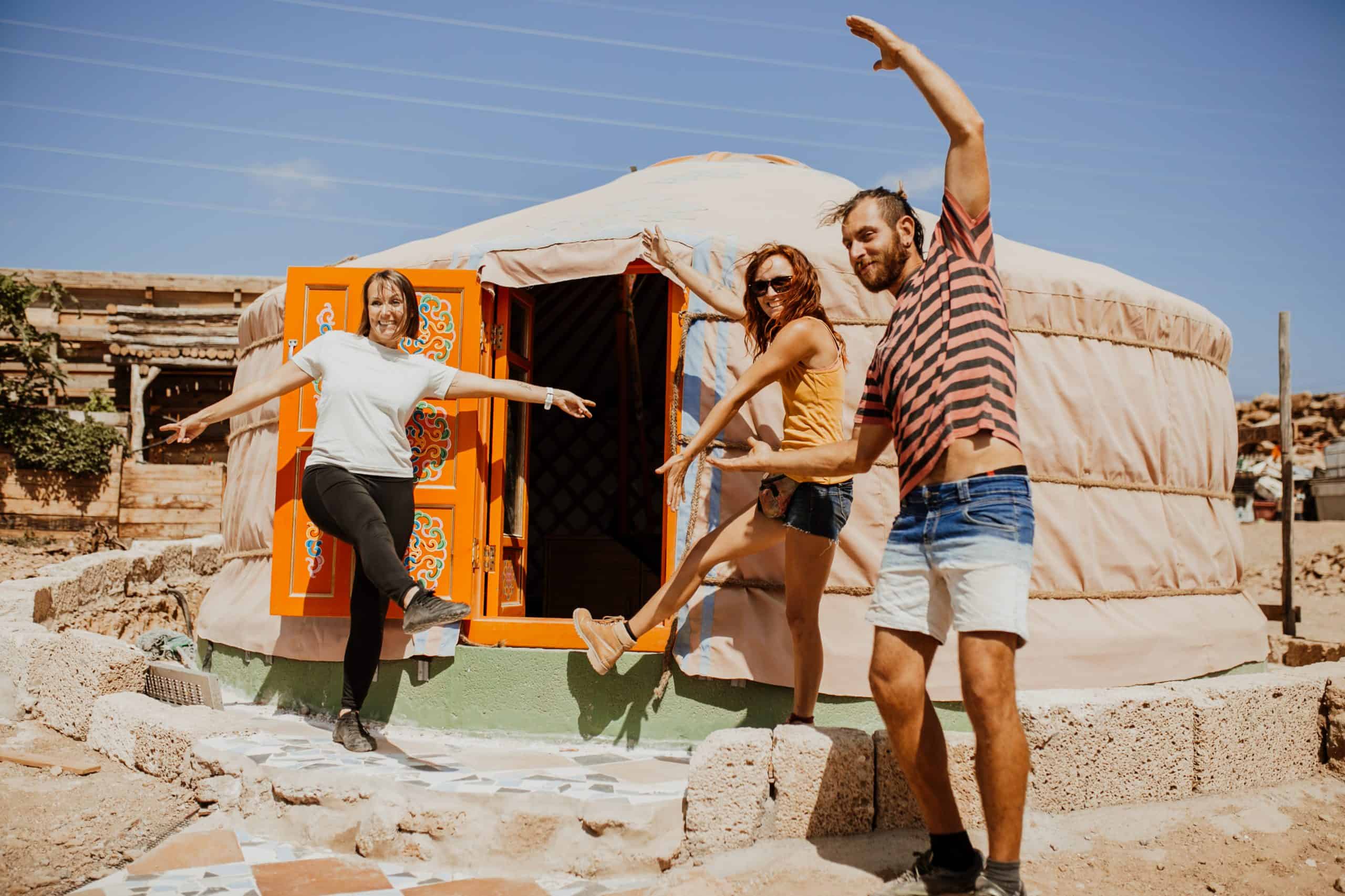 sustainable yurt eco holidays