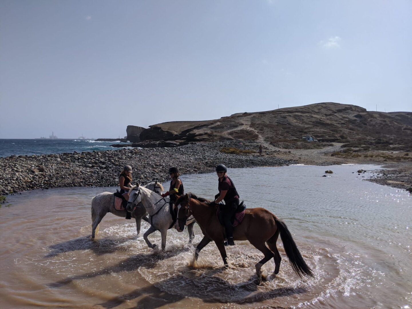horse riding