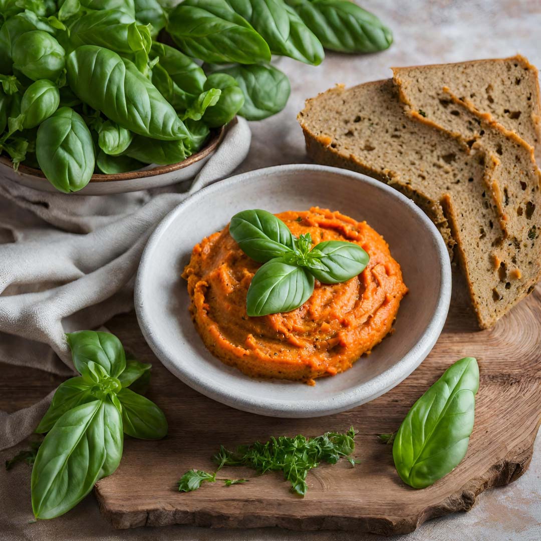 Vegan Christmas recipes - carrot pate